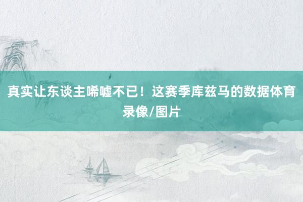真实让东谈主唏嘘不已！这赛季库兹马的数据体育录像/图片