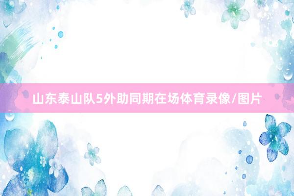 山东泰山队5外助同期在场体育录像/图片
