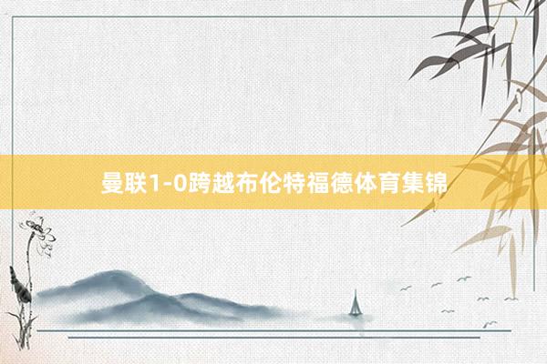 曼联1-0跨越布伦特福德体育集锦