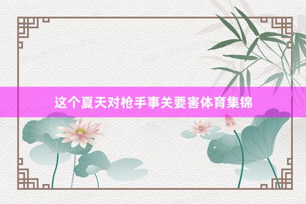 这个夏天对枪手事关要害体育集锦