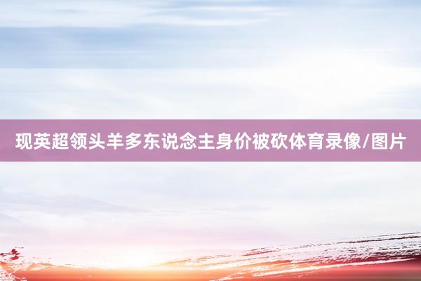 现英超领头羊多东说念主身价被砍体育录像/图片