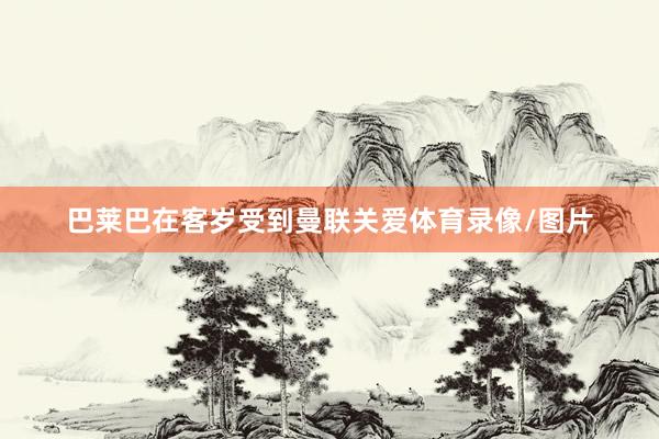 巴莱巴在客岁受到曼联关爱体育录像/图片