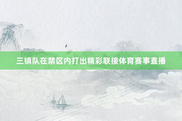 三镇队在禁区内打出精彩联接体育赛事直播