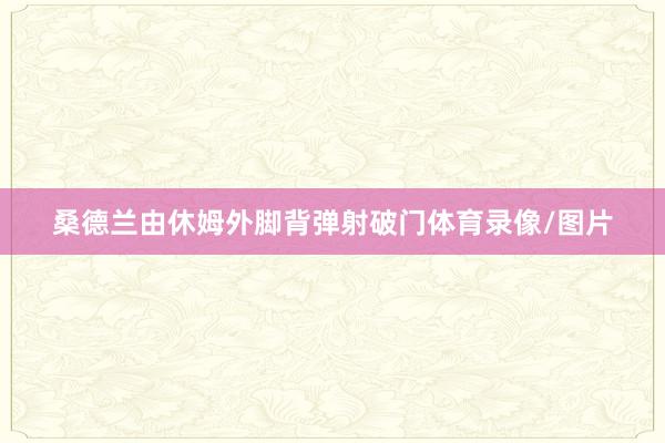 桑德兰由休姆外脚背弹射破门体育录像/图片